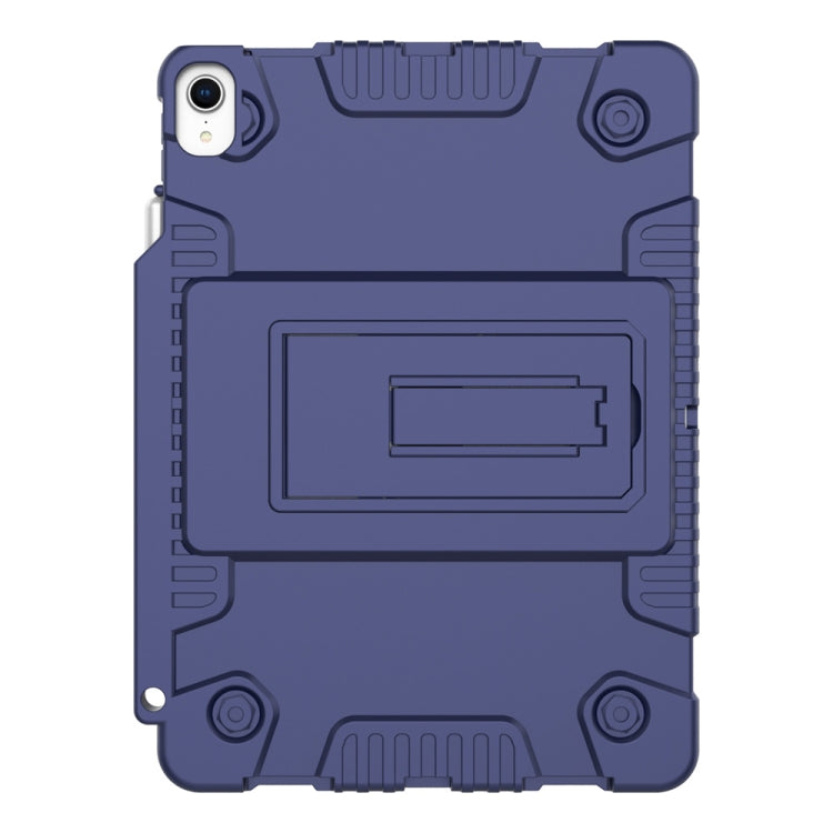 Full Coverage Silicone Shockproof Case for iPad Pro 11 inch (2018), with Adjustable Holder