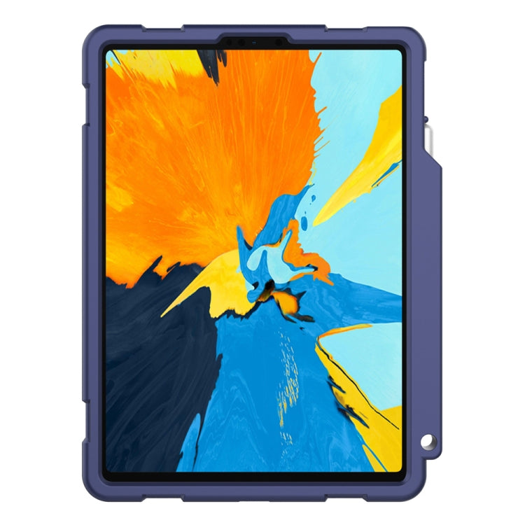 Full Coverage Silicone Shockproof Case for iPad Pro 11 inch (2018), with Adjustable Holder