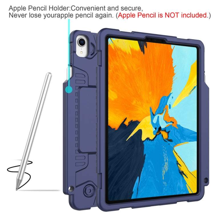 Full Coverage Silicone Shockproof Case for iPad Pro 11 inch (2018), with Adjustable Holder