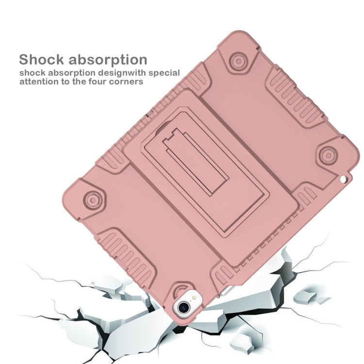 Full Coverage Silicone Shockproof Case for iPad Pro 11 inch (2018), with Adjustable Holder