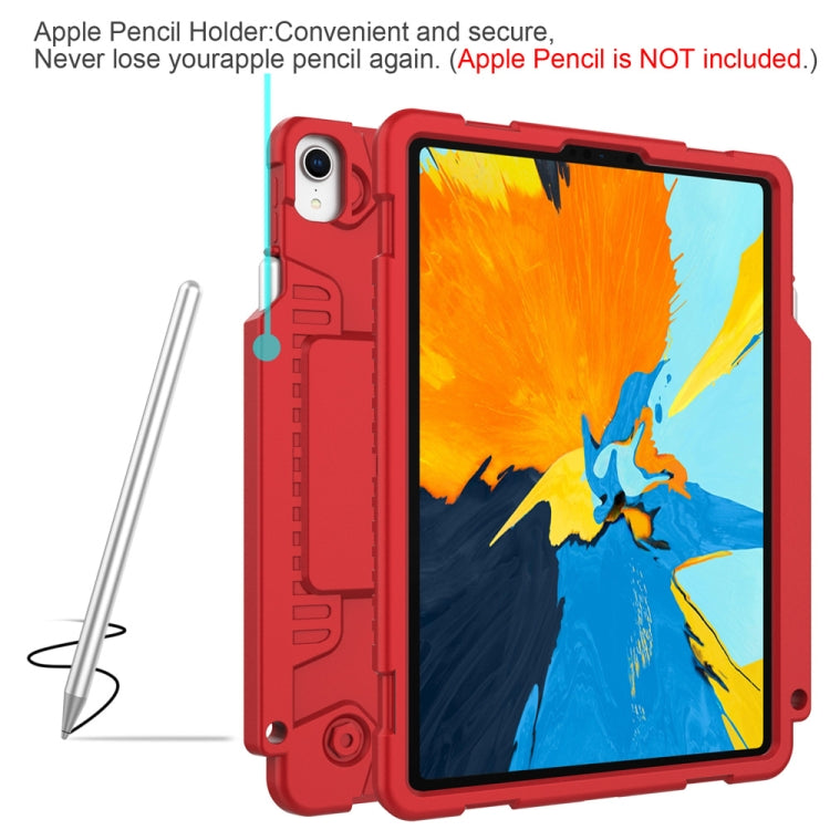 Full Coverage Silicone Shockproof Case for iPad Pro 11 inch (2018), with Adjustable Holder