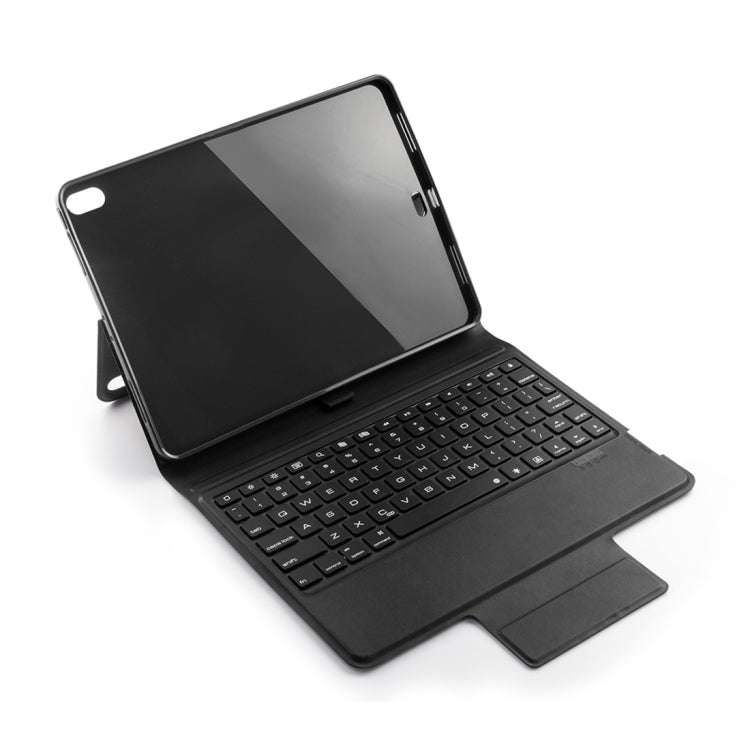 Colored Backlight Bluetooth Keyboard with Leather Flip Tablet Case for iPad Pro 11 (2018)