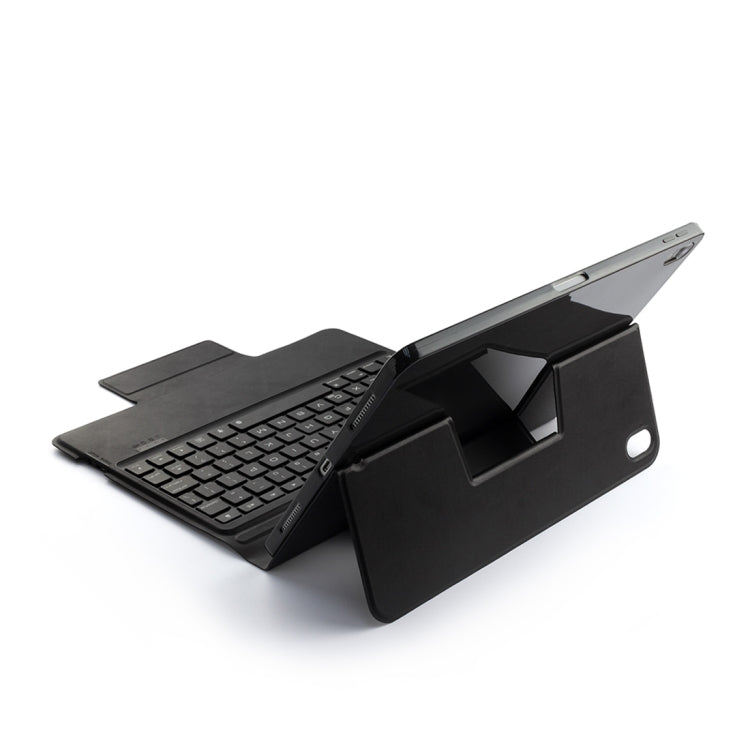 Colored Backlight Bluetooth Keyboard with Leather Flip Tablet Case for iPad Pro 11 (2018)