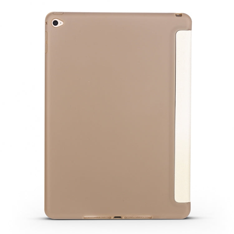 Maple Pattern Horizontal Flip PU Leather Case for iPad Mini 2019, with Three-folding Holder & Honeycomb TPU Cover