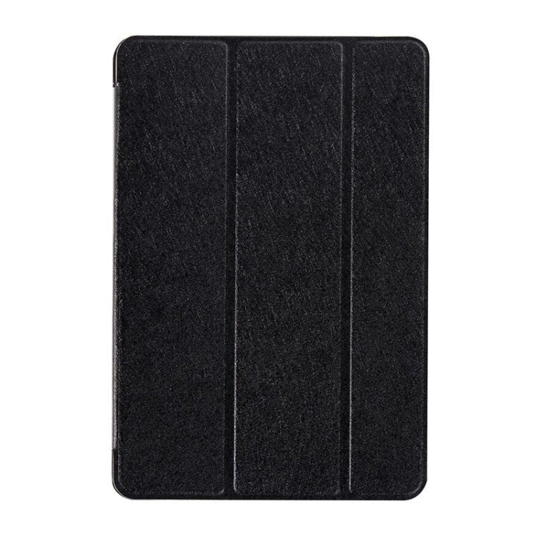 Silk Texture Horizontal Flip Leather Case with Three-Folding Holder for iPad Mini 2019