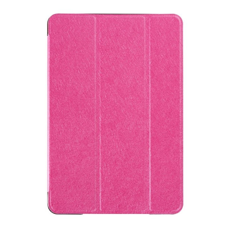 Silk Texture Horizontal Flip Leather Case with Three-Folding Holder for iPad Mini 2019