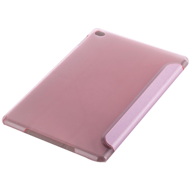 Transformers Style Silk Texture Horizontal Flip Solid Color Leather Case with Holder for iPad Mini 2019