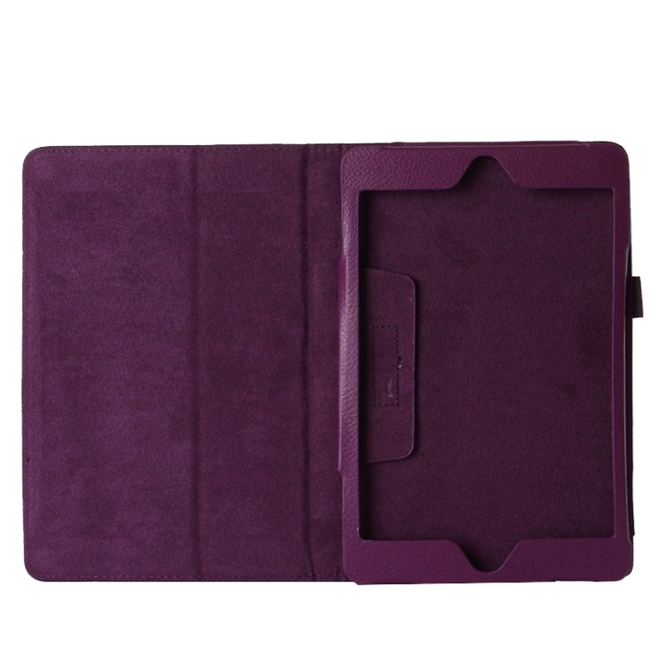 Litchi Texture Horizontal Flip PU Leather Protective Case with Holder for iPad Mini 2019