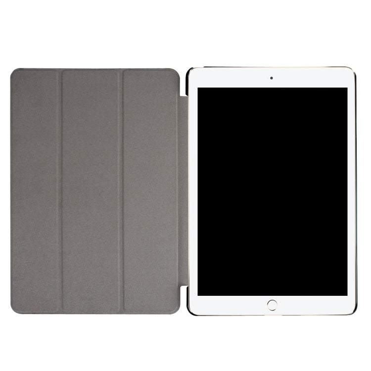 Coloured Drawing Pattern Horizontal Flip Leather Case for iPad Air 2019 10.5 inch, with Three-folding Holder & Sleep / Wake-up Function