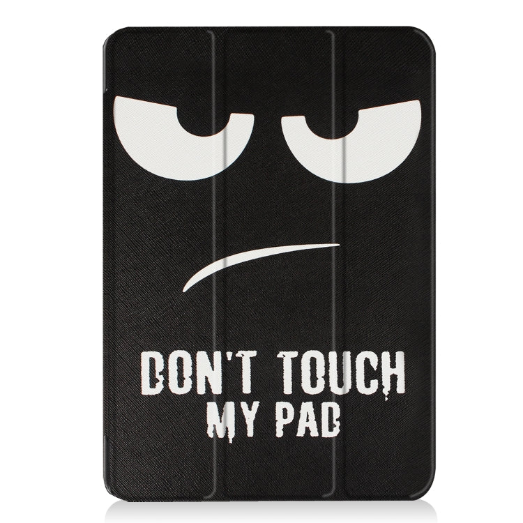 Coloured Drawing Pattern Horizontal Flip Leather Case for iPad Air 2019 10.5 inch, with Three-folding Holder & Sleep / Wake-up Function