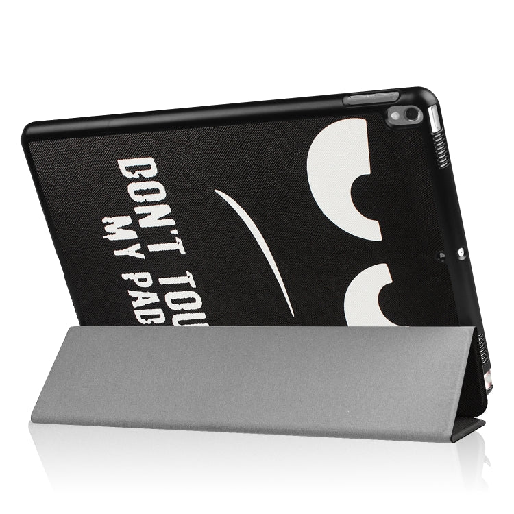 Coloured Drawing Pattern Horizontal Flip Leather Case for iPad Air 2019 10.5 inch, with Three-folding Holder & Sleep / Wake-up Function