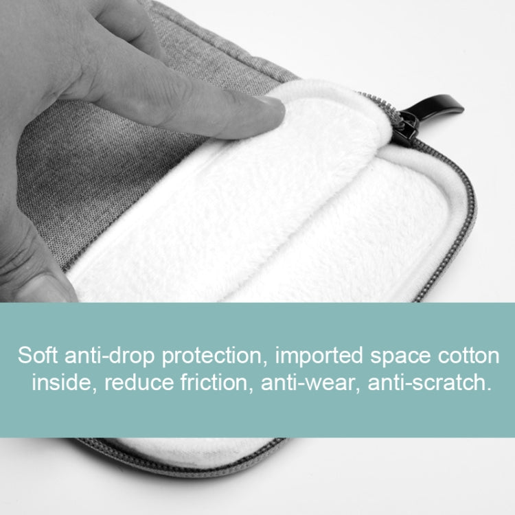 Shockproof Canvas + Space Cotton + Plush Protective Bag for iPad Air 10.5 inch 2019