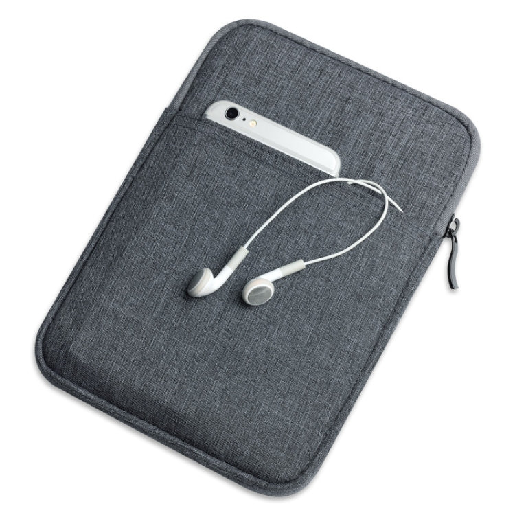 Shockproof Canvas + Space Cotton + Plush Protective Bag for iPad Air 10.5 inch 2019