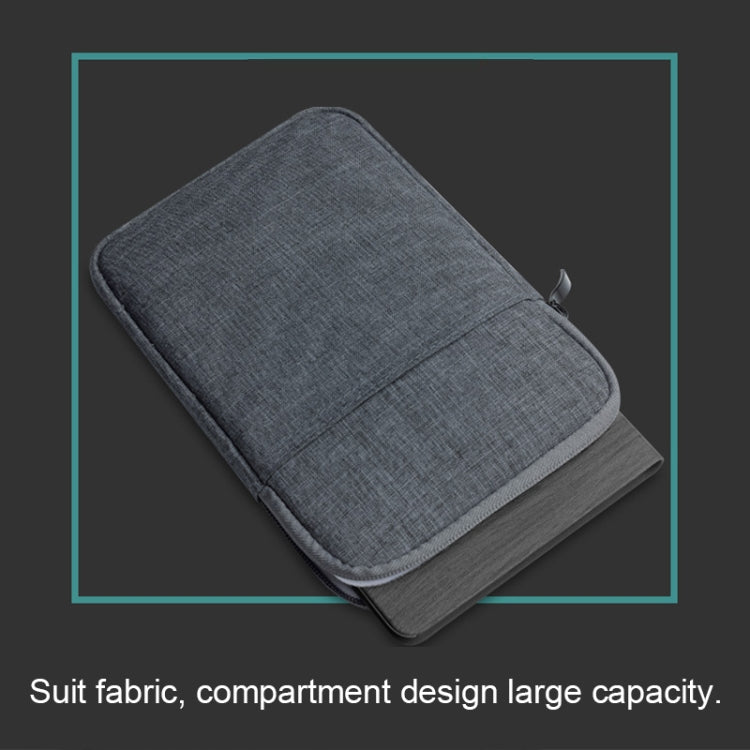 Shockproof Canvas + Space Cotton + Plush Protective Bag for iPad Air 10.5 inch 2019