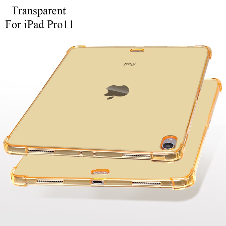 Highly Transparent TPU Full Thicken Corners Shockproof Protective Case for iPad Pro 11 (2018)