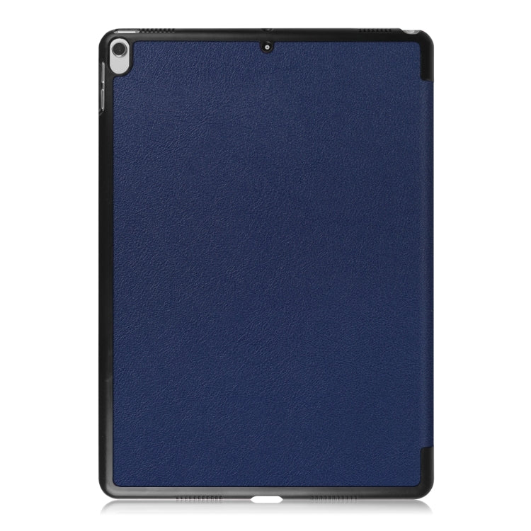 Custer Texture Horizontal Flip Leather Case for  iPad Air 2019 10.5 inch, with Three-folding Holder & Sleep / Wake-up Function