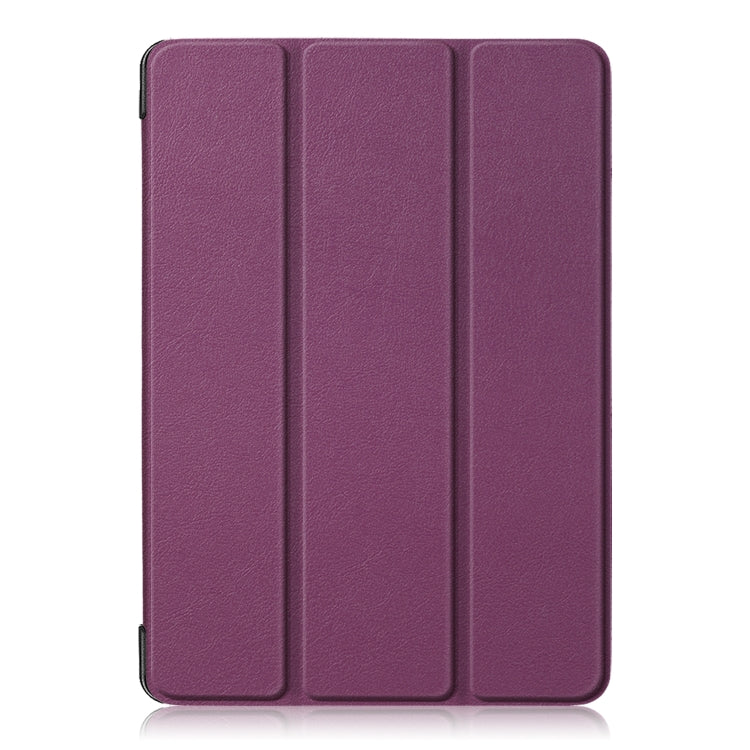Custer Texture Horizontal Flip Leather Case for  iPad Air 2019 10.5 inch, with Three-folding Holder & Sleep / Wake-up Function