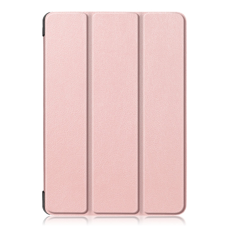 Custer Texture Horizontal Flip Leather Case for  iPad Air 2019 10.5 inch, with Three-folding Holder & Sleep / Wake-up Function