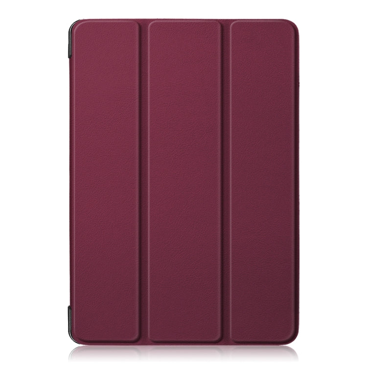 Custer Texture Horizontal Flip Leather Case for  iPad Air 2019 10.5 inch, with Three-folding Holder & Sleep / Wake-up Function