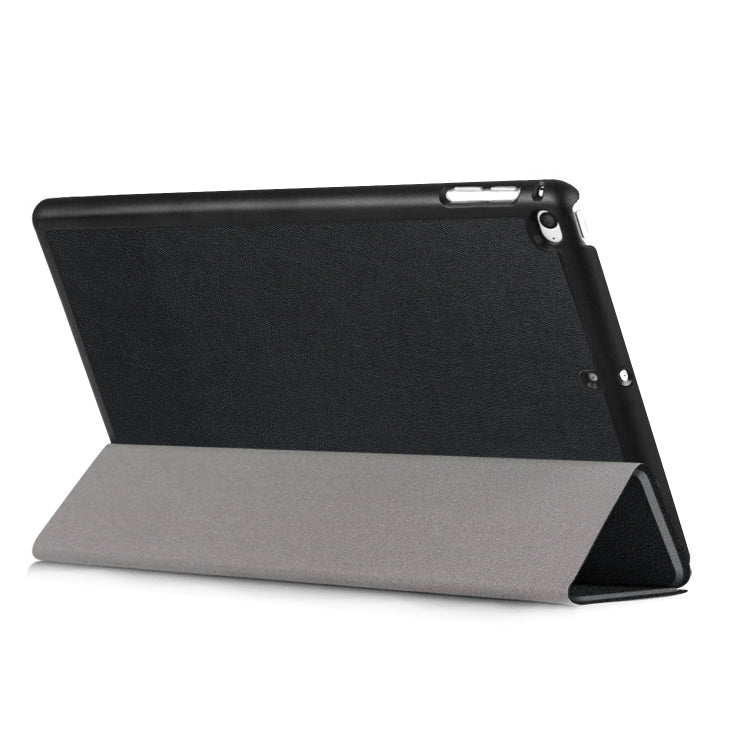 Custer Texture Horizontal Flip Leather Case for  iPad Mini 2019 & Mini 4, with Three-folding Holder & Sleep / Wake-up Function