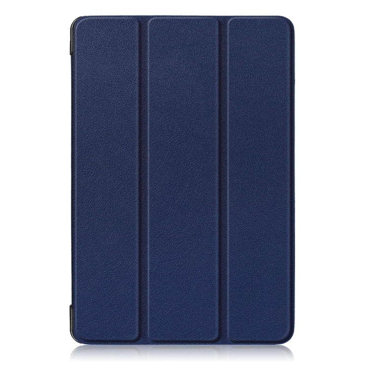 Custer Texture Horizontal Flip Leather Case for  iPad Mini 2019 & Mini 4, with Three-folding Holder & Sleep / Wake-up Function