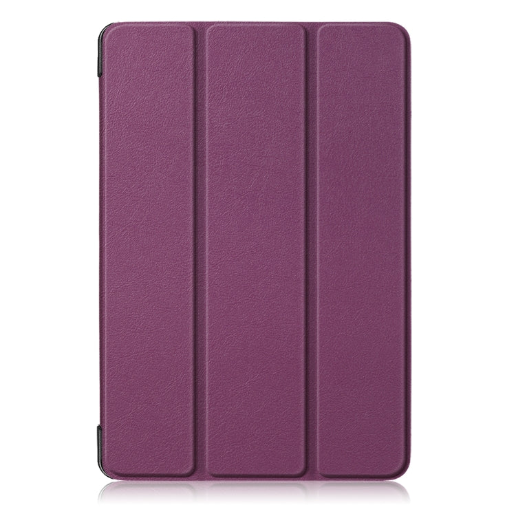 Custer Texture Horizontal Flip Leather Case for  iPad Mini 2019 & Mini 4, with Three-folding Holder & Sleep / Wake-up Function