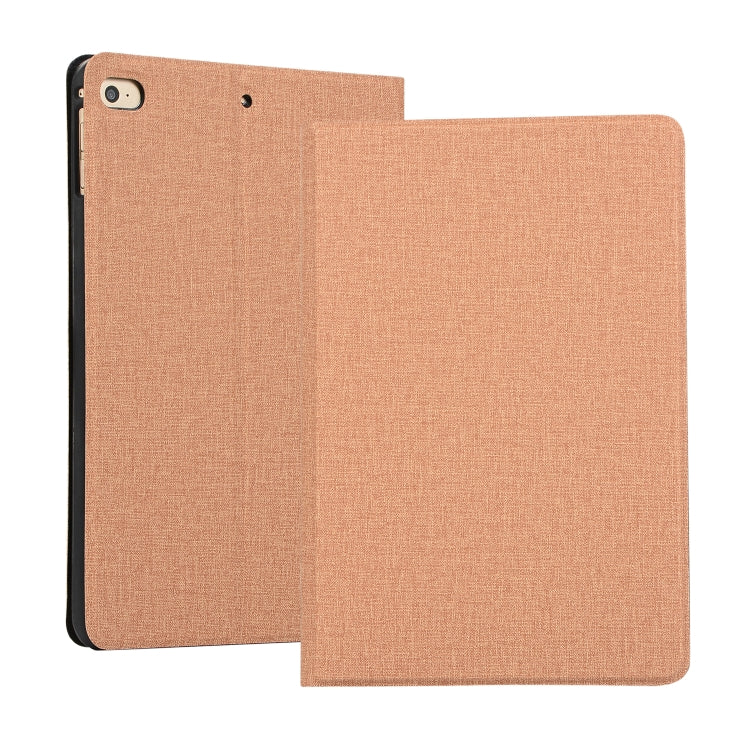 Cloth Texture TPU Horizontal Flip Leather Case for iPad Mini 2019 & Mini 4, with Holder