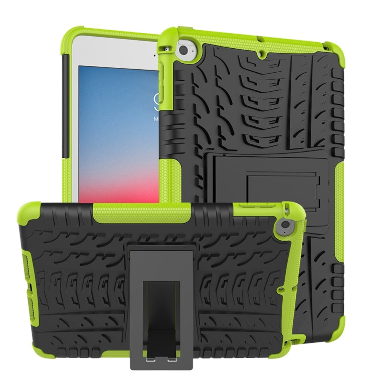 Tire Texture TPU+PC Shockproof Case for iPad Mini 2019, with Holder