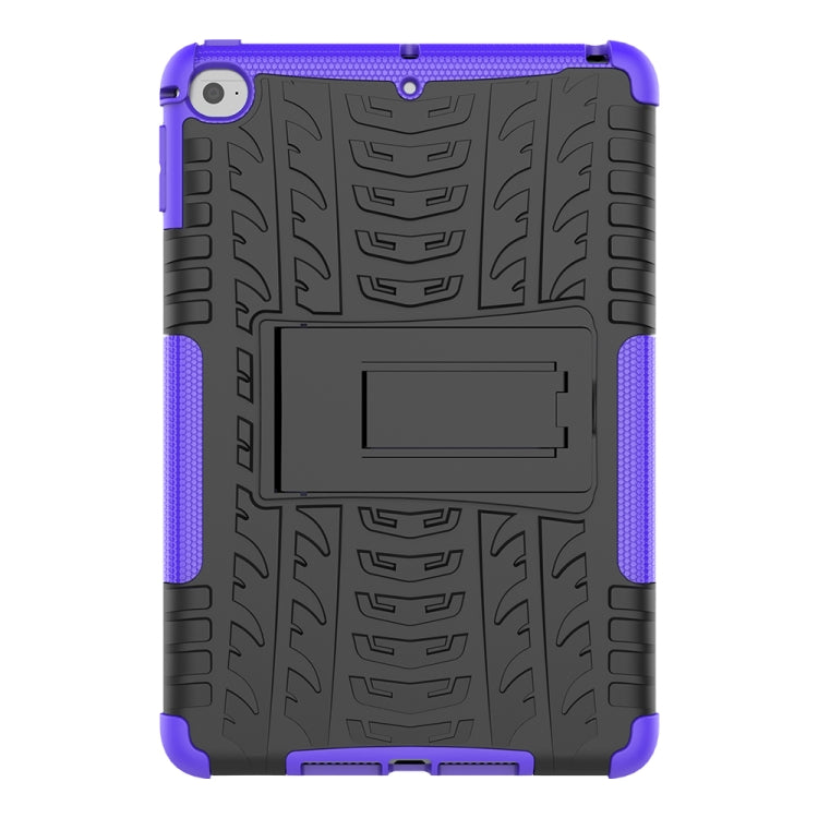 Tire Texture TPU+PC Shockproof Case for iPad Mini 2019, with Holder