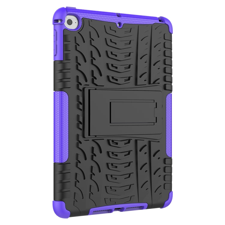 Tire Texture TPU+PC Shockproof Case for iPad Mini 2019, with Holder