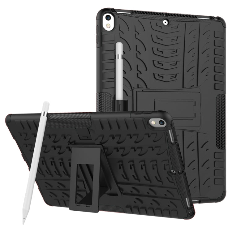 Tire Texture TPU+PC Shockproof Case for iPad Air 2019 / Pro 10.5 inch, with Holder & Pen Slot