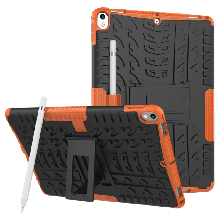 Tire Texture TPU+PC Shockproof Case for iPad Air 2019 / Pro 10.5 inch, with Holder & Pen Slot