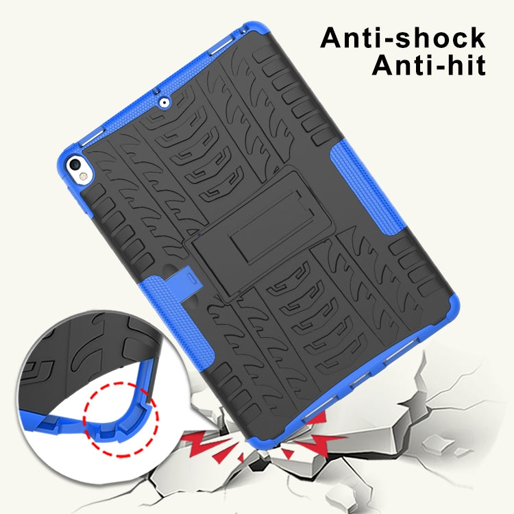 Tire Texture TPU+PC Shockproof Case for iPad Air 2019 / Pro 10.5 inch, with Holder & Pen Slot