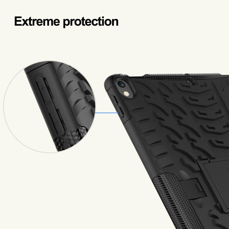 Tire Texture TPU+PC Shockproof Case for iPad Air 2019 / Pro 10.5 inch, with Holder & Pen Slot