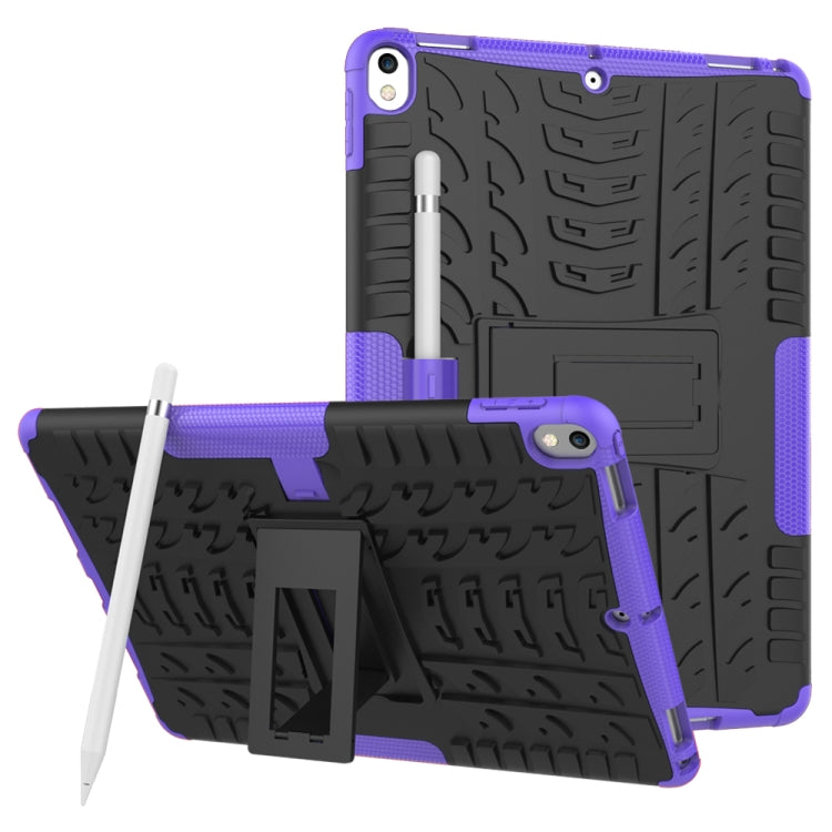 Tire Texture TPU+PC Shockproof Case for iPad Air 2019 / Pro 10.5 inch, with Holder & Pen Slot