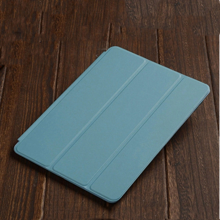 Three-folding Horizontal Flip Leather Case for iPad Air (2019), with Holder