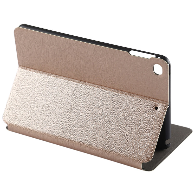 Tree Texture Horizontal Flip Leather Case for iPad Mini 2019, with Holder & Sleep / Wake-up Function