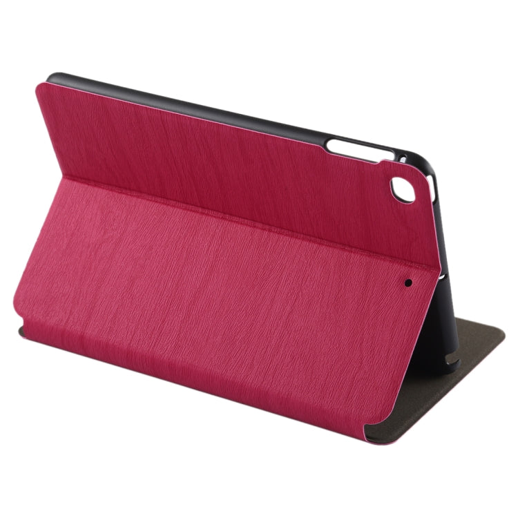 Tree Texture Horizontal Flip Leather Case for iPad Mini 2019, with Holder & Sleep / Wake-up Function