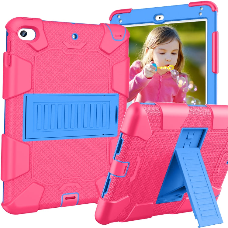 Shockproof Two-color Silicone Protection Shell for iPad Mini 2019 & 4, with Holder