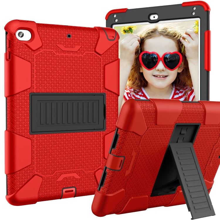 Shockproof Two-color Silicone Protection Shell for iPad Mini 2019 & 4, with Holder