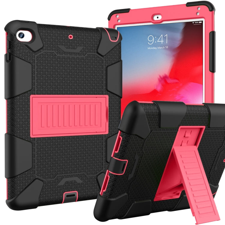 Shockproof Two-color Silicone Protection Shell for iPad Mini 2019 & 4, with Holder