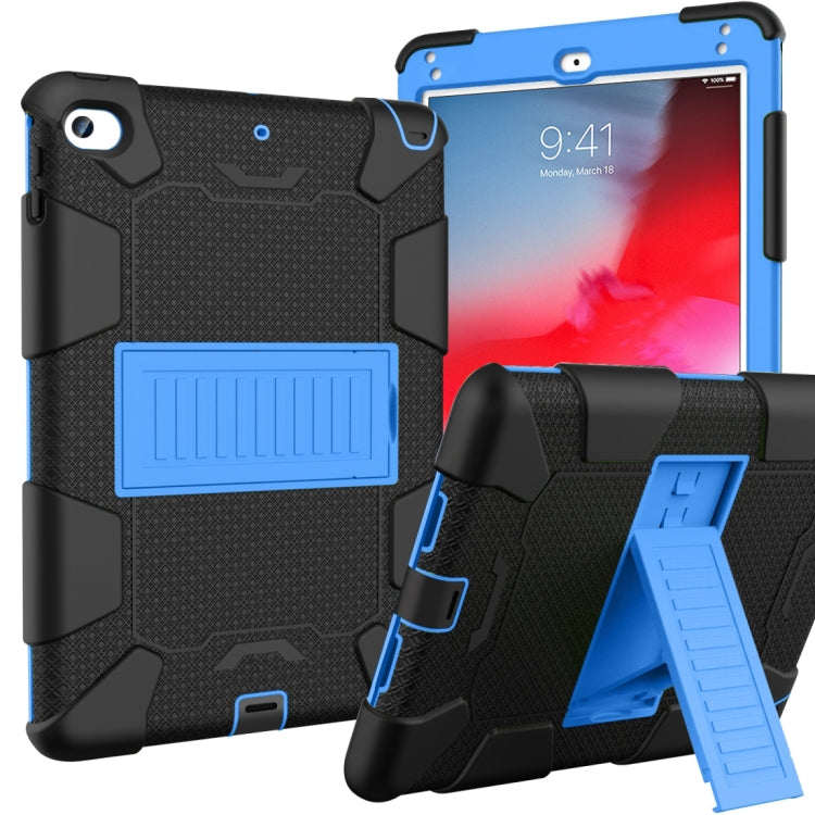 Shockproof Two-color Silicone Protection Shell for iPad Mini 2019 & 4, with Holder
