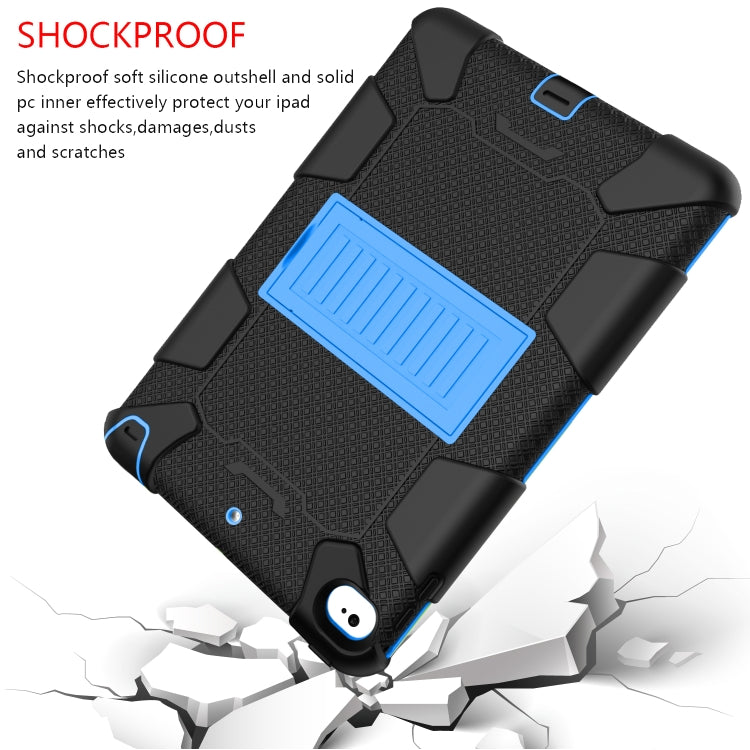 Shockproof Two-color Silicone Protection Shell for iPad Mini 2019 & 4, with Holder