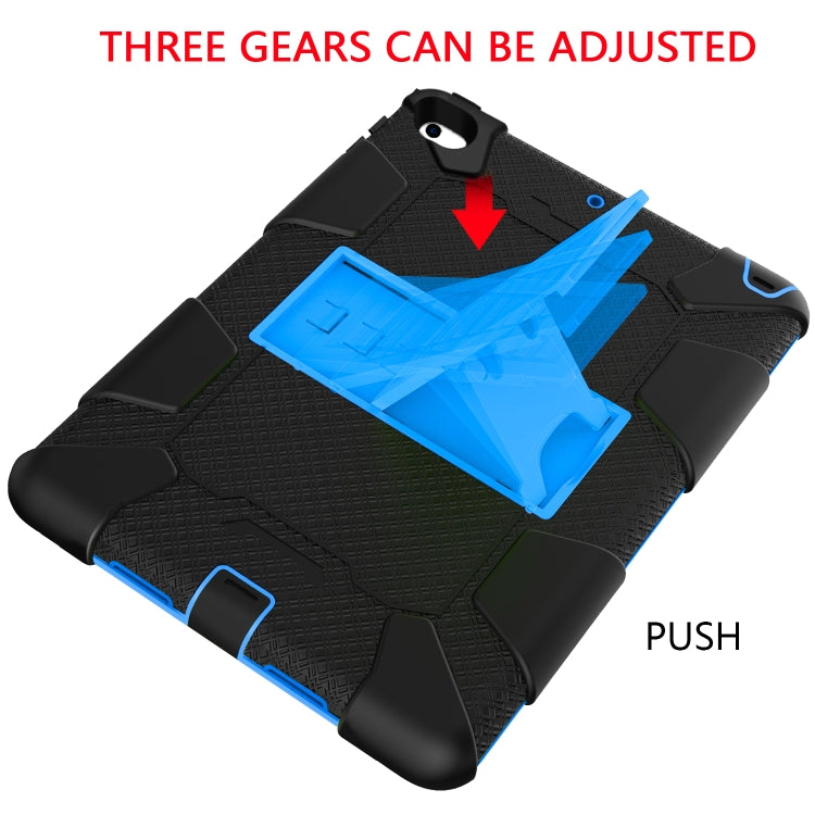 Shockproof Two-color Silicone Protection Shell for iPad Mini 2019 & 4, with Holder