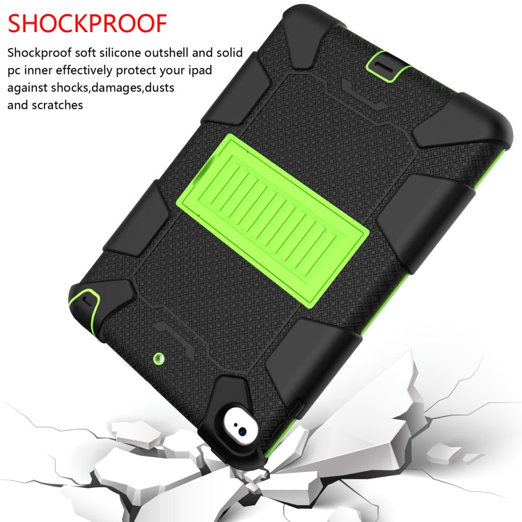 Shockproof Two-color Silicone Protection Shell for iPad Mini 2019 & 4, with Holder