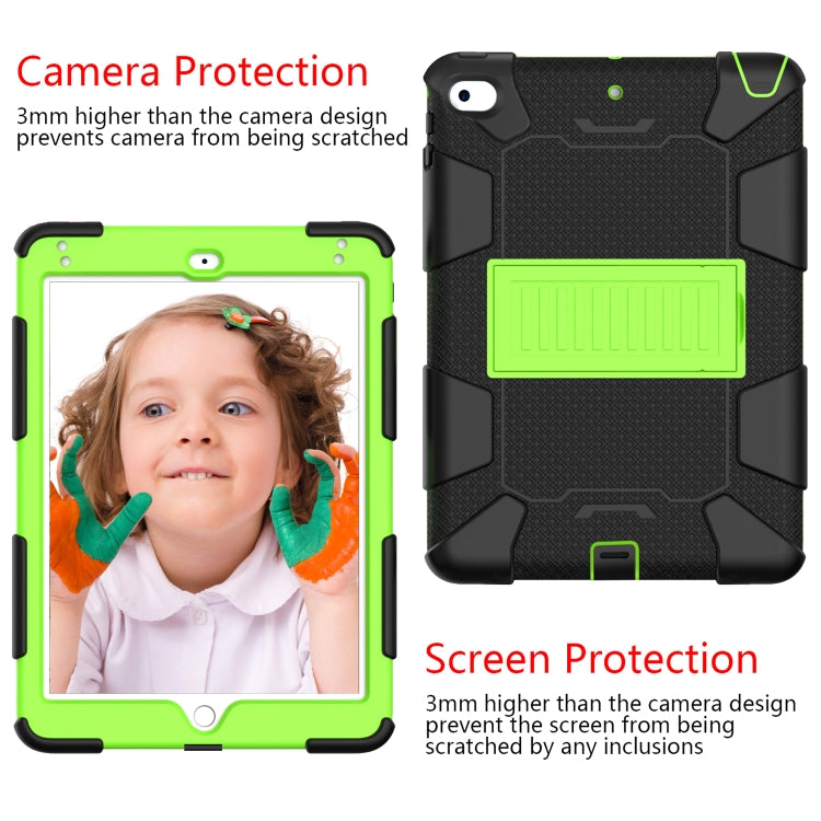 Shockproof Two-color Silicone Protection Shell for iPad Mini 2019 & 4, with Holder