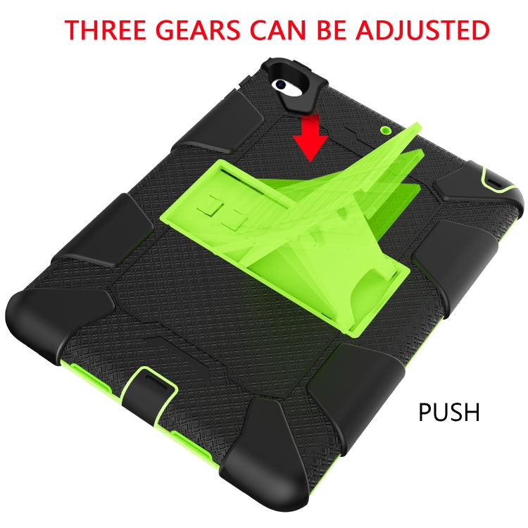 Shockproof Two-color Silicone Protection Shell for iPad Mini 2019 & 4, with Holder