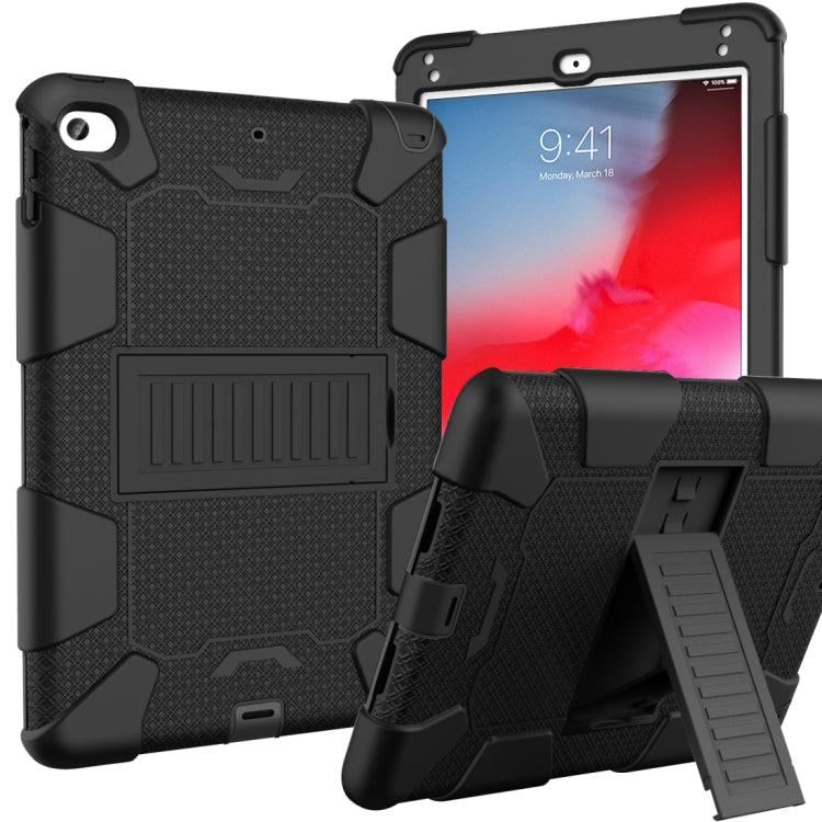 Shockproof Two-color Silicone Protection Shell for iPad Mini 2019 & 4, with Holder