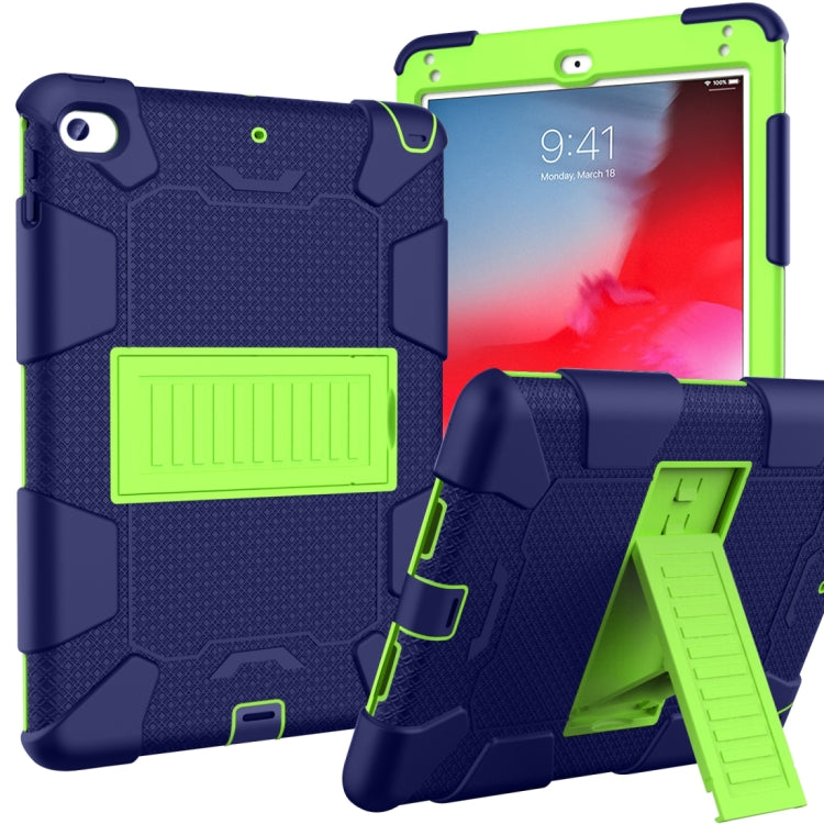 Shockproof Two-color Silicone Protection Shell for iPad Mini 2019 & 4, with Holder