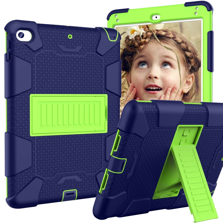 Shockproof Two-color Silicone Protection Shell for iPad Mini 2019 & 4, with Holder